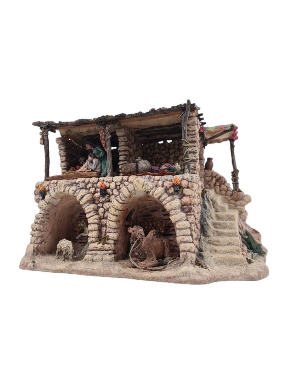 Department 56 Little Town of Bethlehem Caravansary Rooms at the Inn 59807